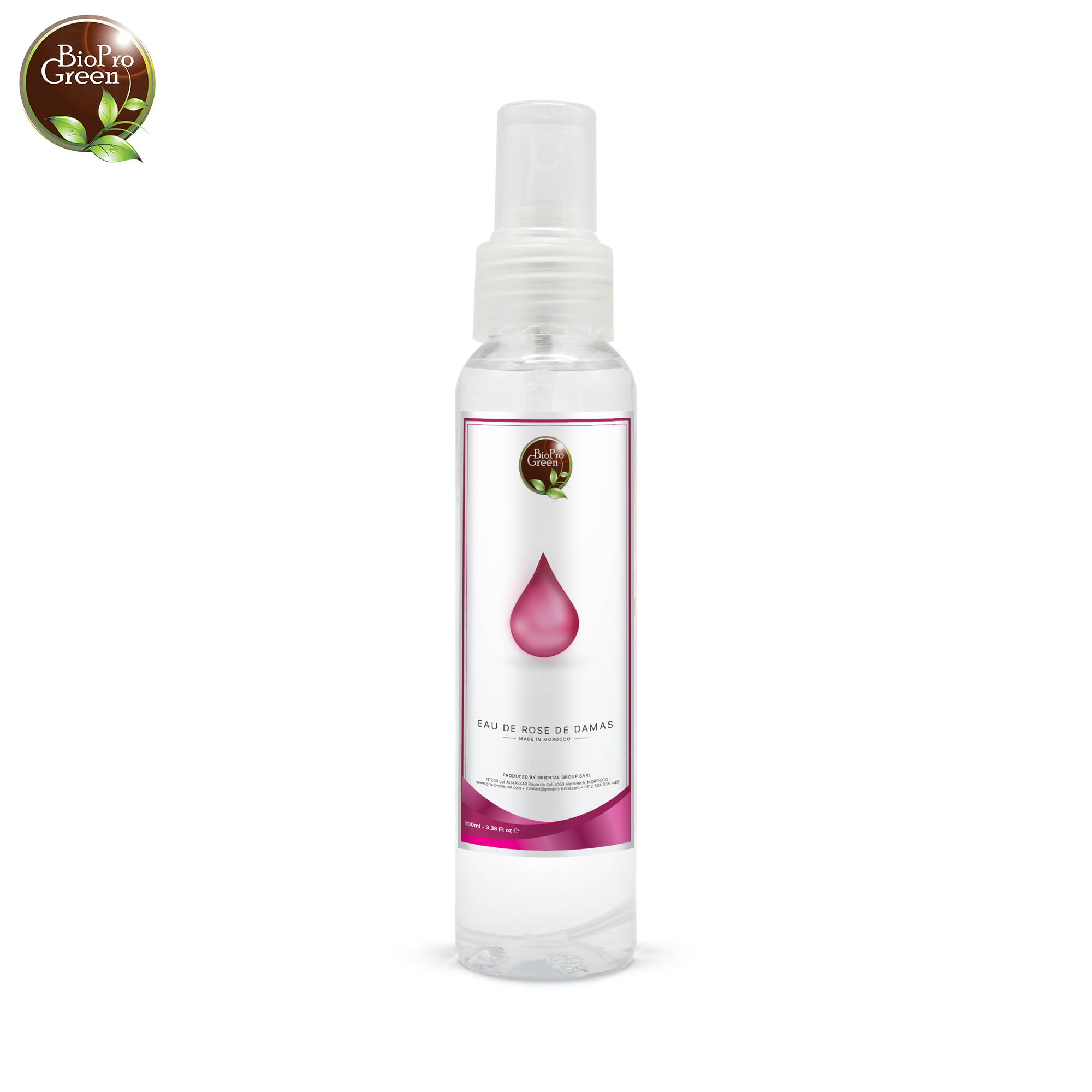 100ml Rose Water PET Trans Poster