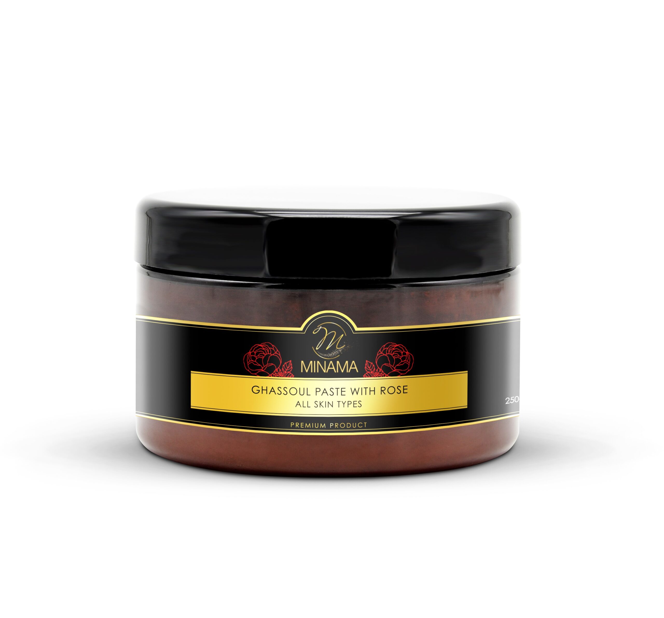GHASSOULPASTE ROSE 250G MINAMA