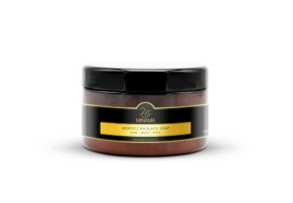 MOROCCAN BLACK SOAP MINAMA – 250G