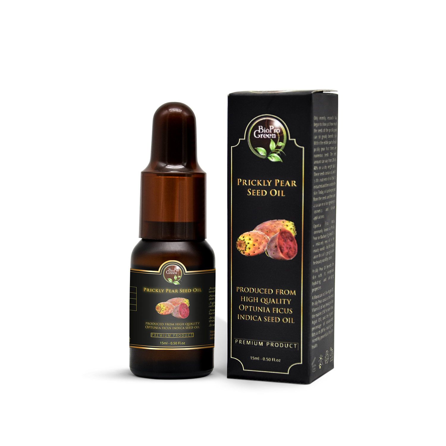 PRICKLY PEAR 15ML DROPPER BOX POSTER